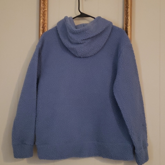 Fleece Hooded Sherpa Sweater - Gap Kids - Picture 6 of 7